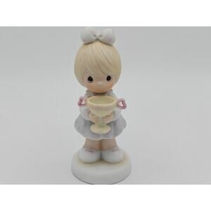 Precious Moments 520829 Enesco You Are My Number One Girl Figurine Taiwan 1988